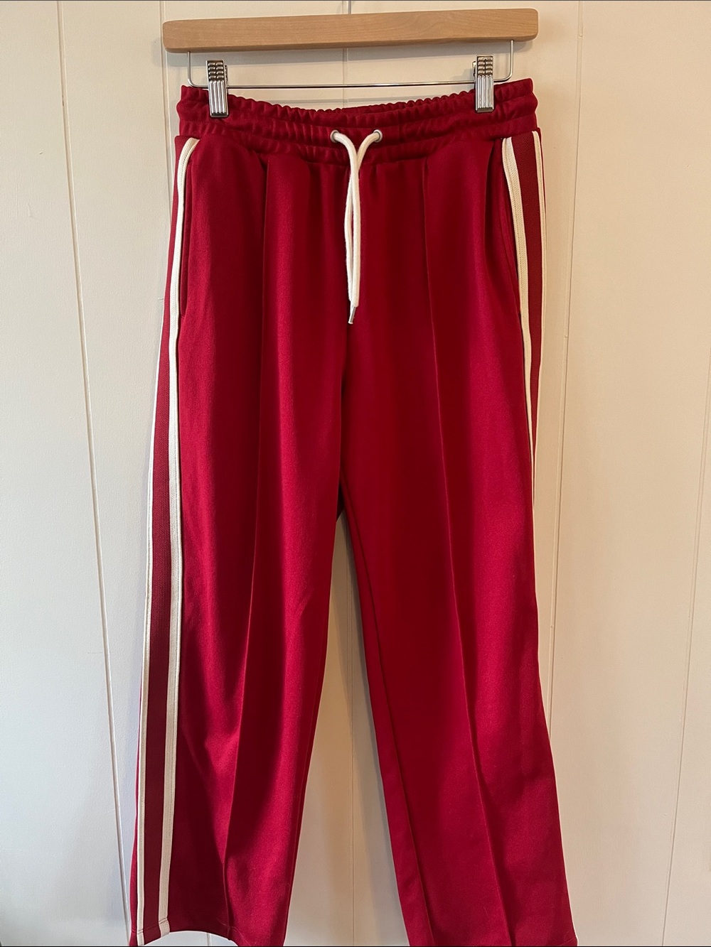 GAP Red Trackpants with Side Stripe